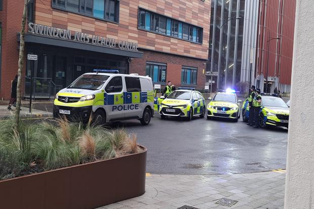Update after police rush to town centre incident