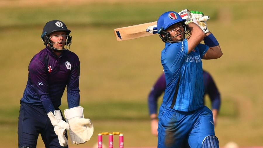 Rasooli, Nabi, Omarzai star in Afghanistan's comfortable win over Scotland