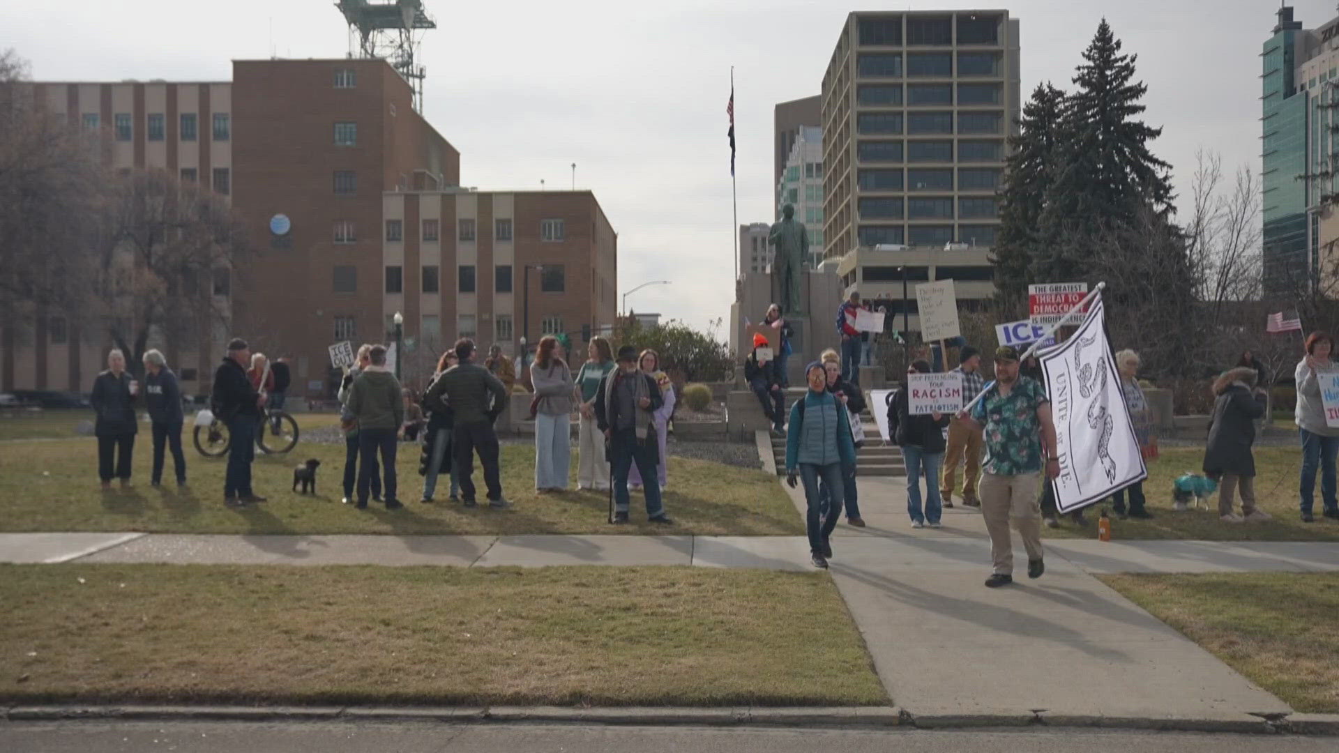 Pro ICE rallies take place in Idaho