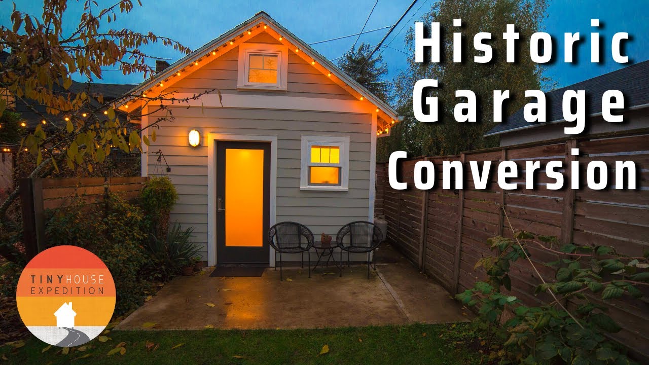 Couple converts garage into income-generating tiny house