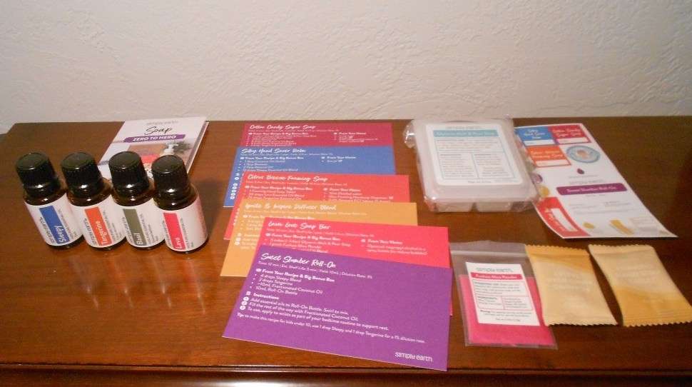 Simply Earth February 2026 essential oil recipe box review: DIY soap ...