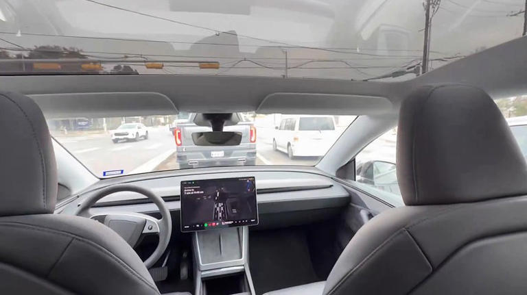 Tesla's robotaxis no longer have safety drivers in this US city