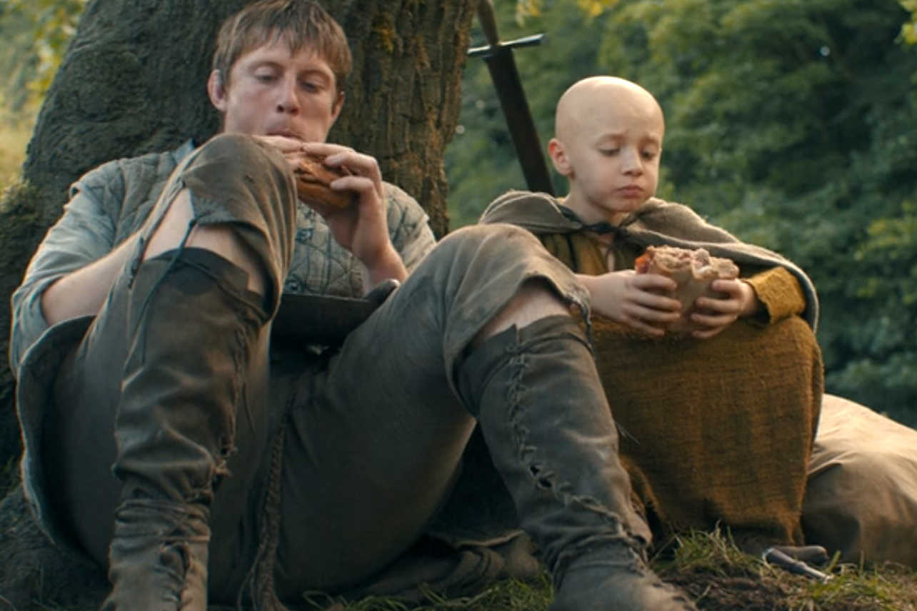 A Knight of the Seven Kingdoms stars totally ate those goose egg ...