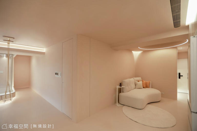 極簡美感體現 優雅兩人生活│現代極簡風│20坪