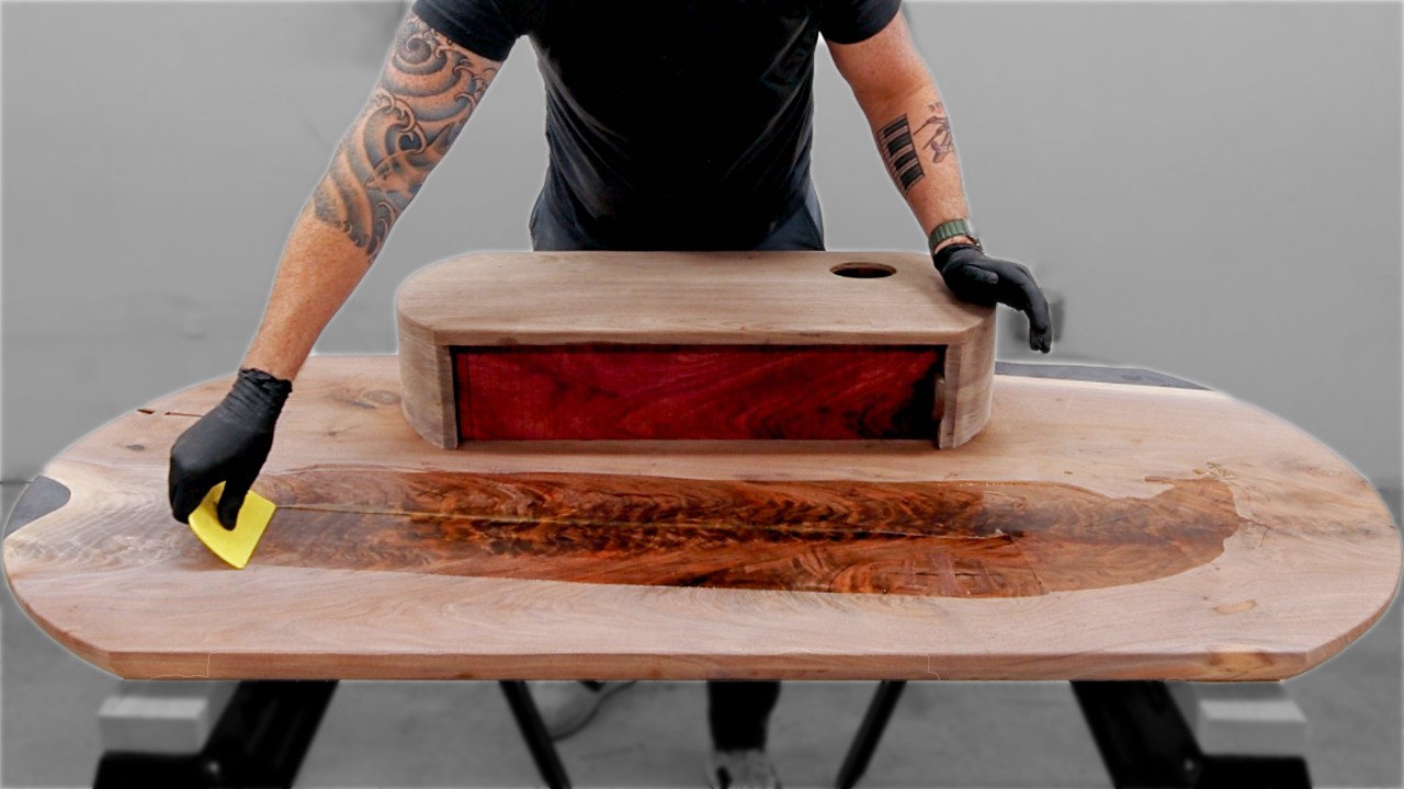 Uncovering the beauty of forgotten wood