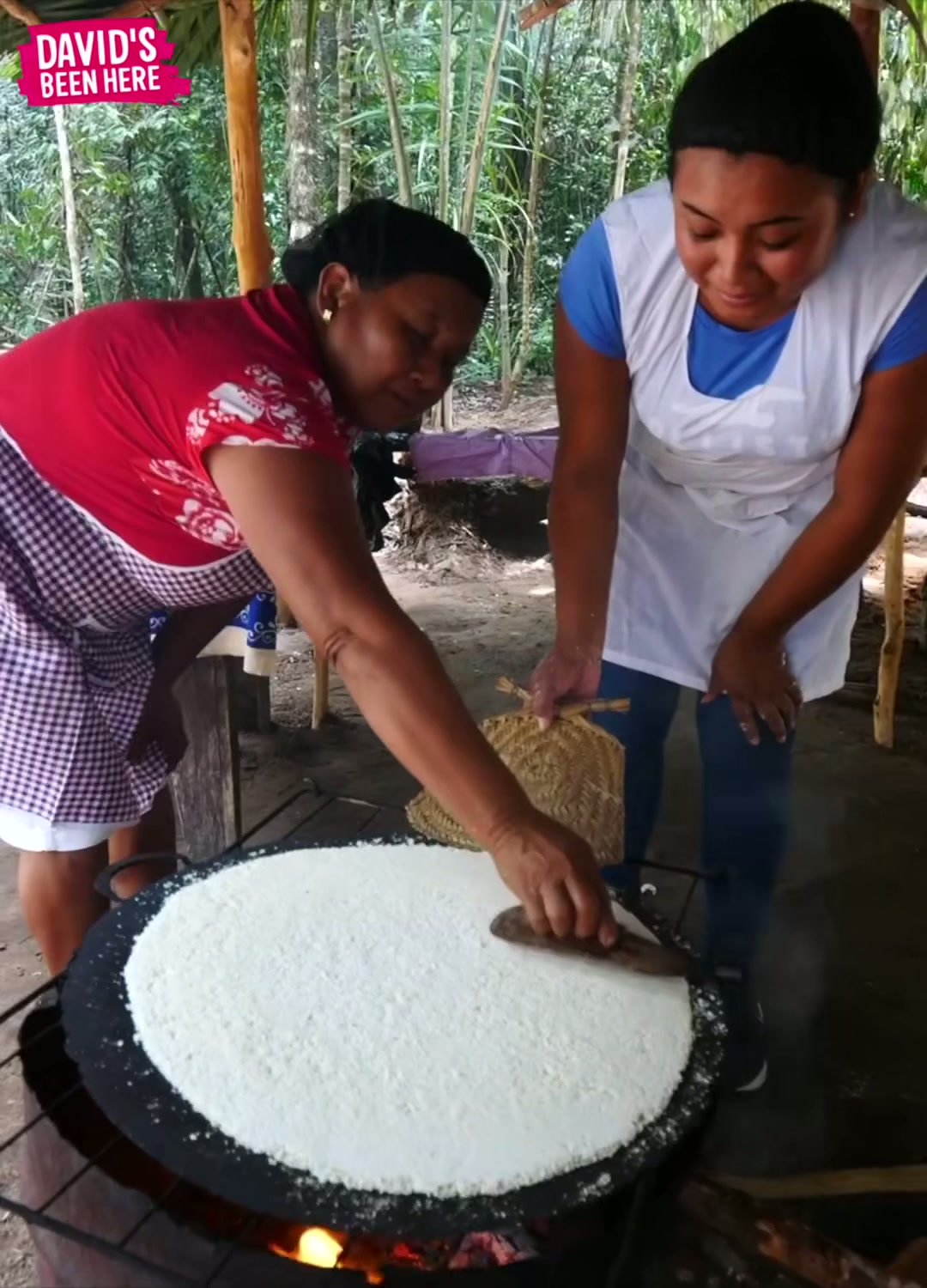 🇬🇾 Guyanese indigenous cassava bread in Guyana