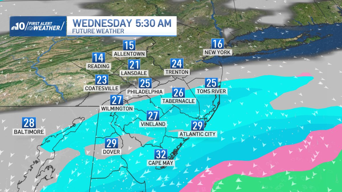 More snow on the way Tuesday and Wednesday for Philly, South Jersey and ...