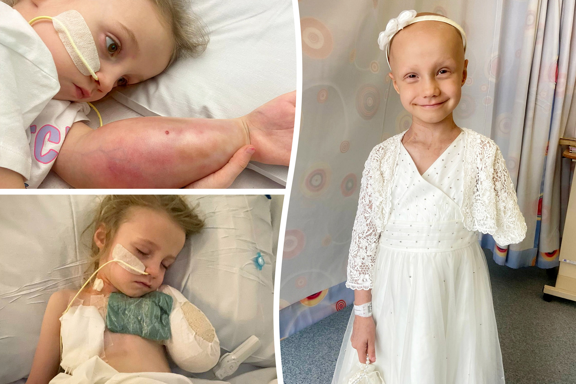 Our daughter, 6, has been given weeks to live after a sprained arm ...