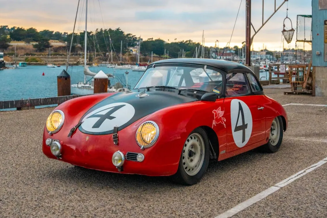 1958 Porsche 356A Emory Outlaw Cabriolet returns to market with racing ...