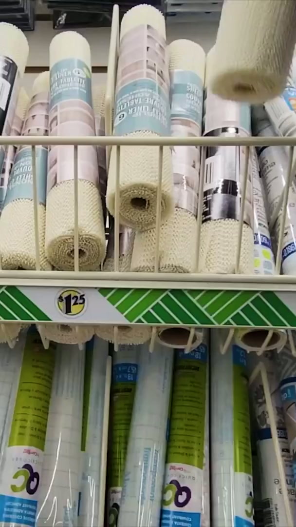 The brilliant way people are using Dollar Store shelf liner!