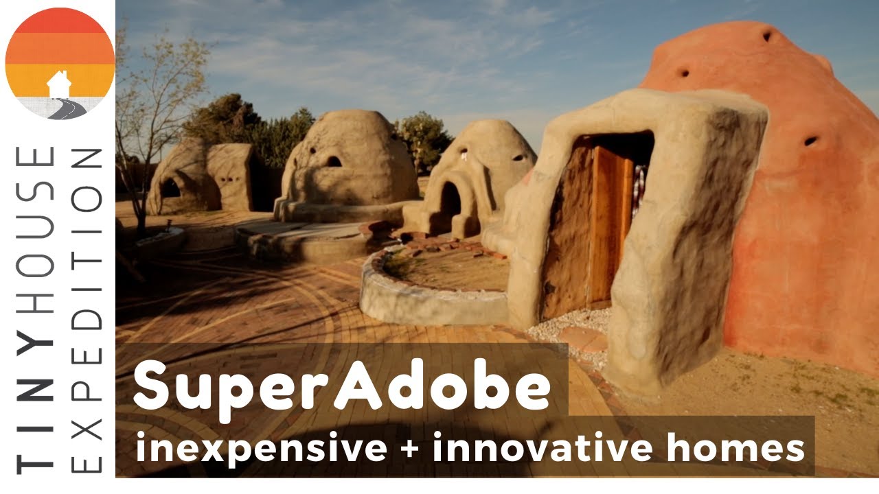 SuperAdobe tiny homes & emergency housing: Low-cost solution