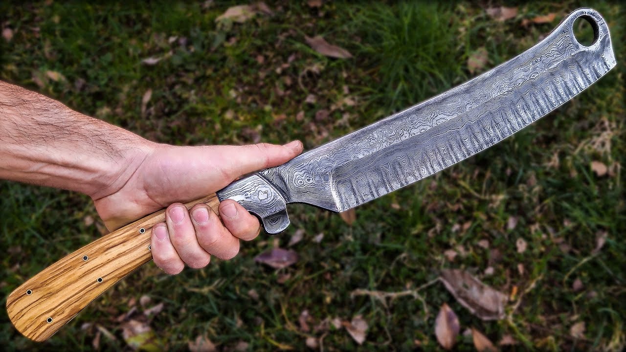 Damascus razor craftsmanship: Slavic razor reveal
