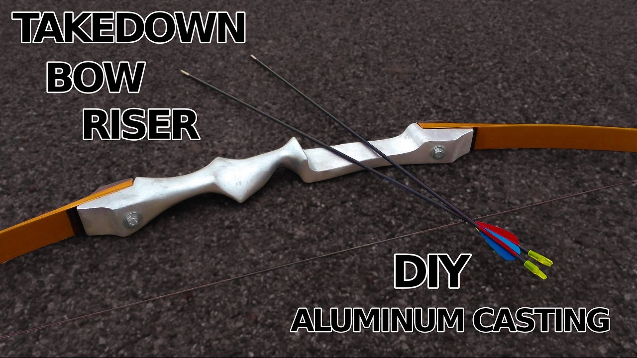 DIY aluminum bow riser tutorial