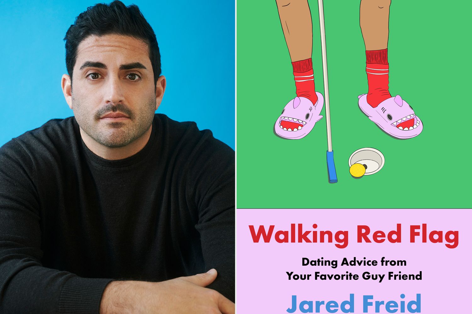 Comedian Jared Freid gives 'brutally honest' dating advice in "Walking