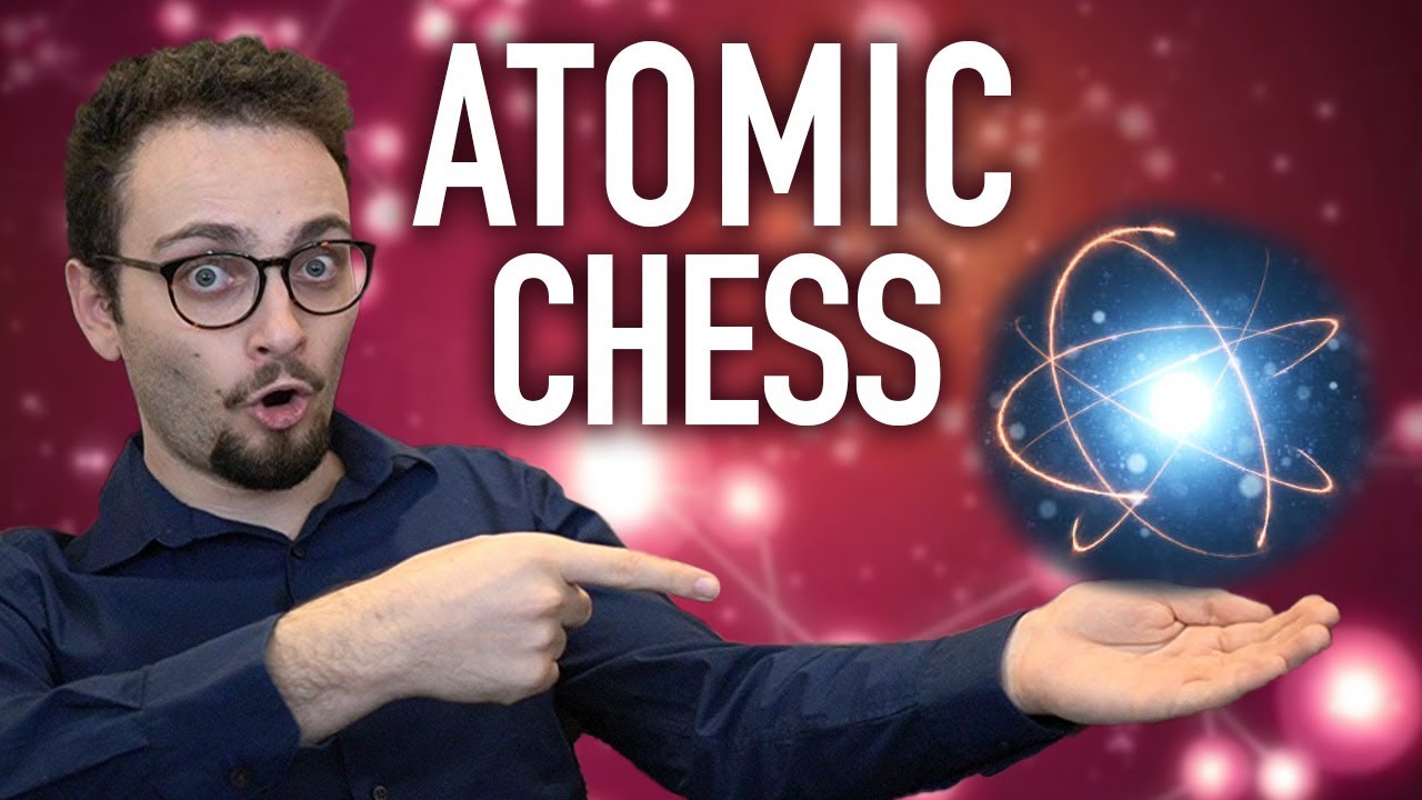 Exploding pieces in atomic chess