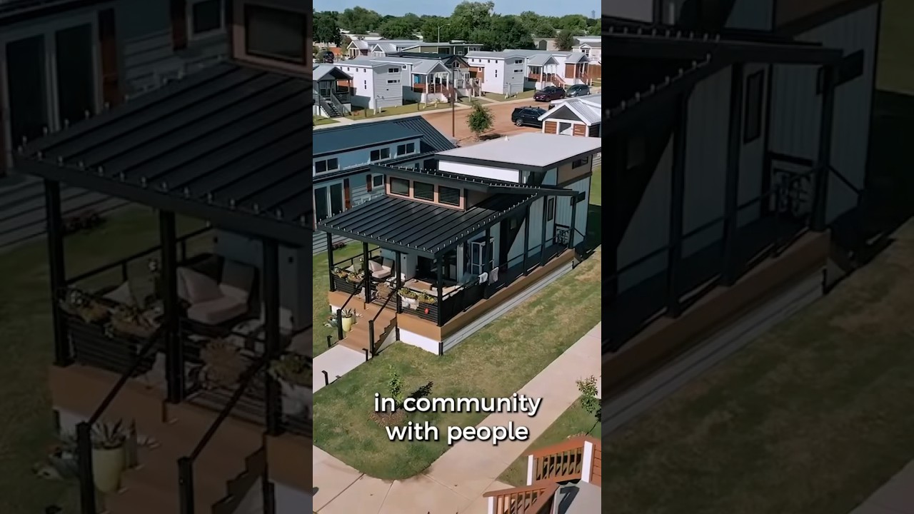 Why she chose tiny house over apartment life