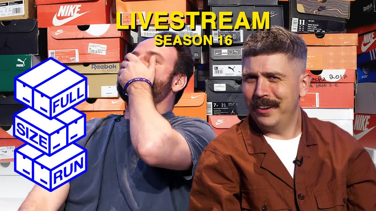 Livestream: Full Size Run gets schooled on sneaker history | Full Size Run