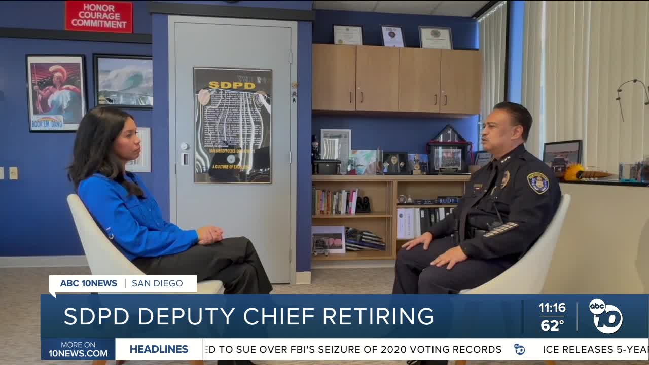 San Diego PD deputy chief retiring