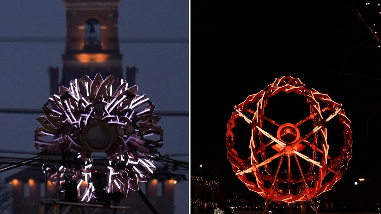 Why are there 2 Olympic cauldrons at Milano-Cortina 2026?