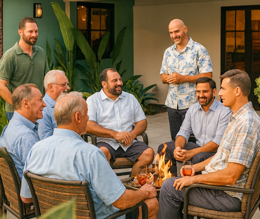 For gay men over 50, a Palm Springs retreat creates space to rethink ...