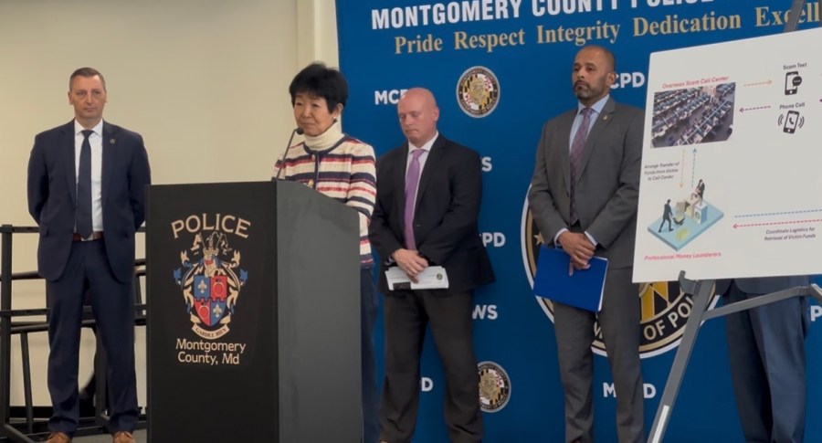 Montgomery County Police, FBI take down international fraud scheme<br><br>