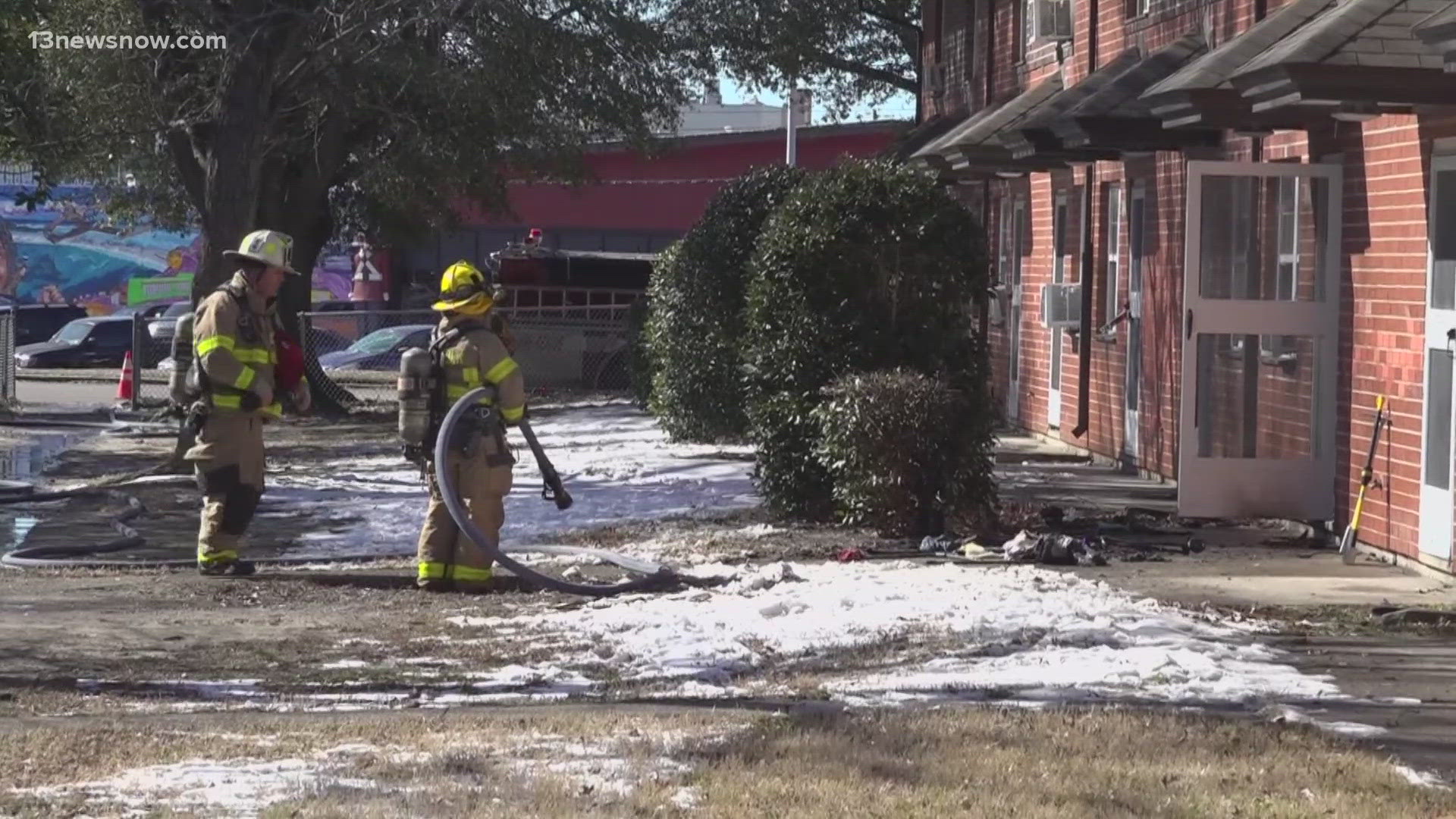 No injuries after apartment fire in Norfolk