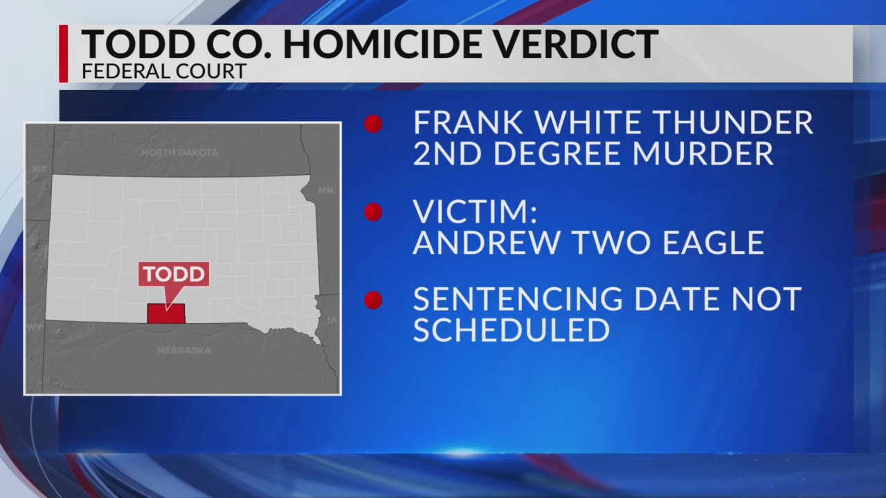 Todd County man found guilty of second-degree murder