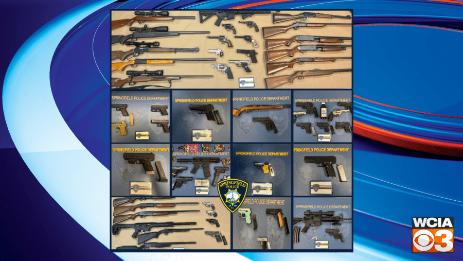 Springfield police seize record number of illegal guns in January