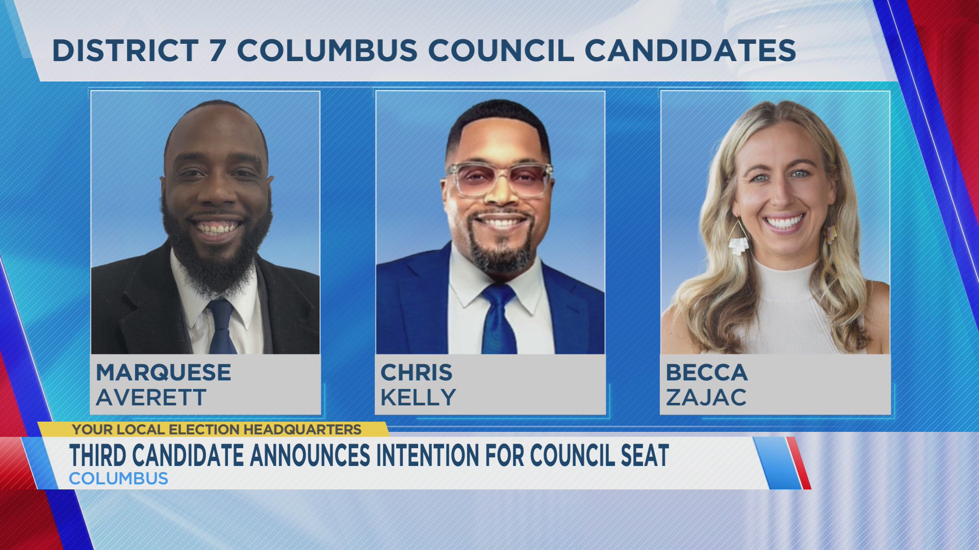 Third candidate announces intention to run for Columbus District 7 seat