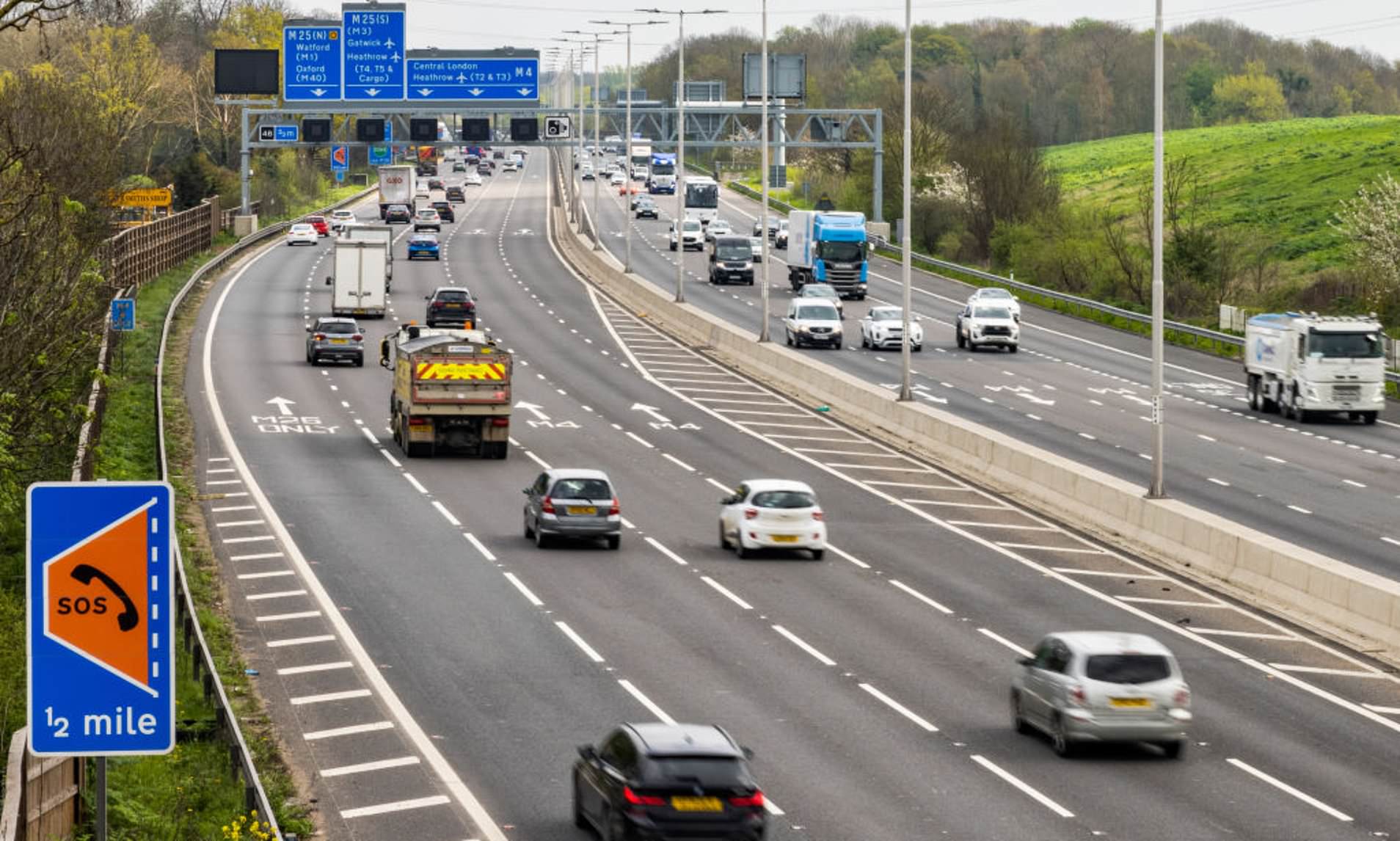Nearly half of drivers now scared of driving on smart motorways