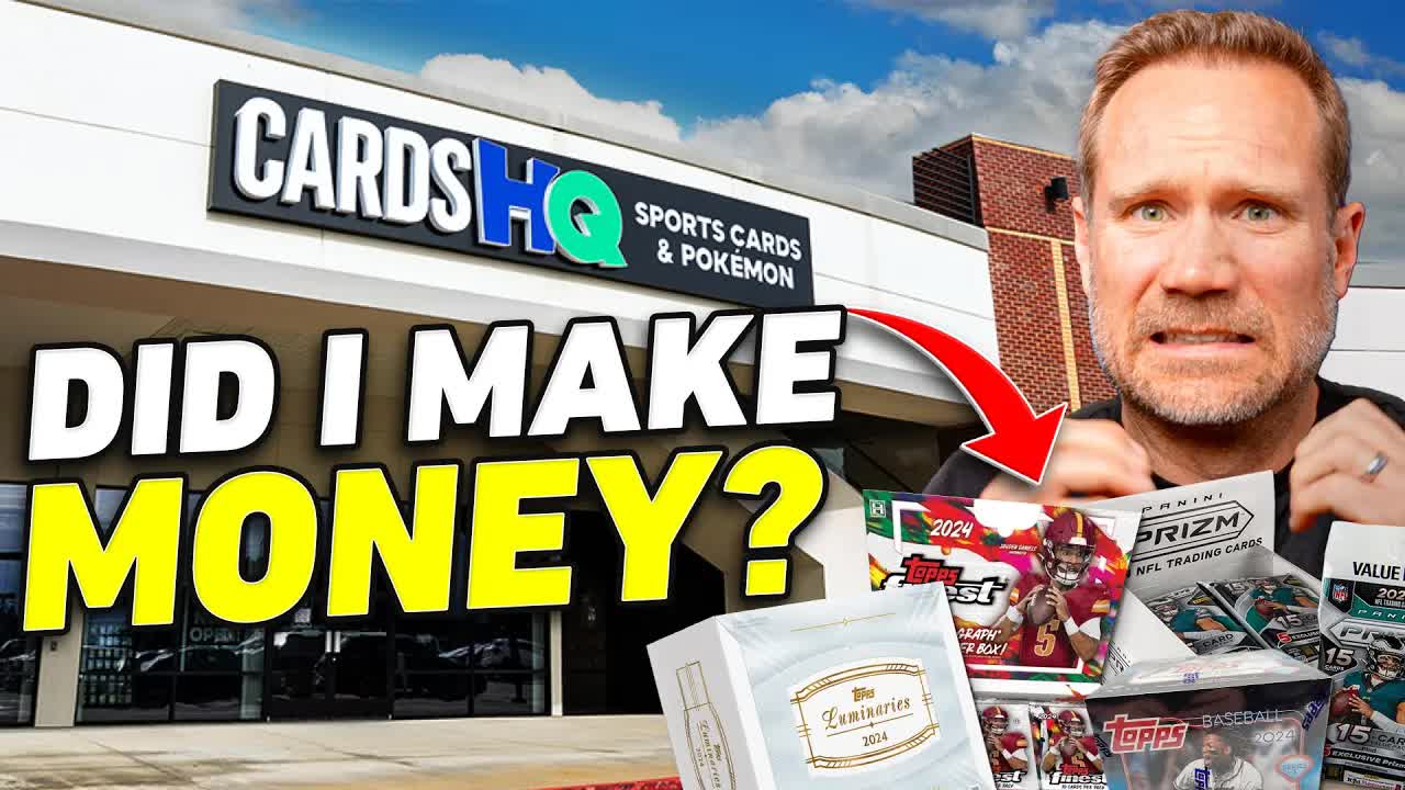 Can you make money opening sports card boxes? ($1,309 experiment)