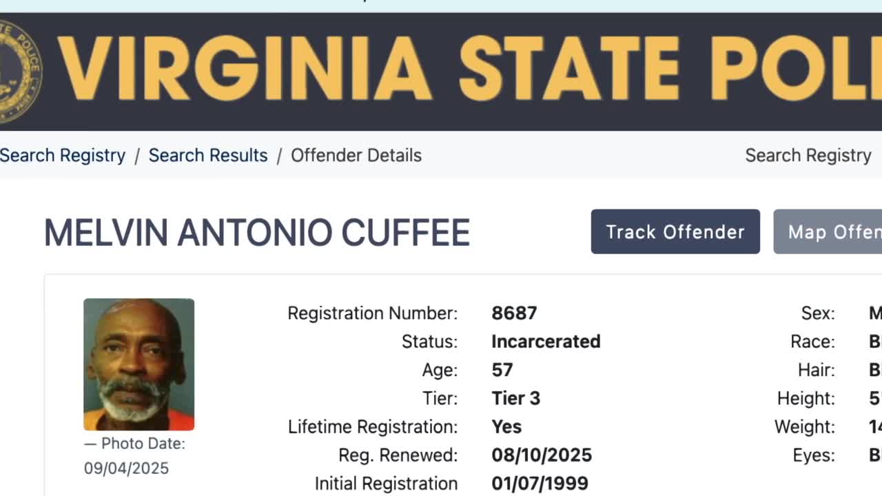 Norfolk Police arrest sex offender for rape in 30-year-old cold case