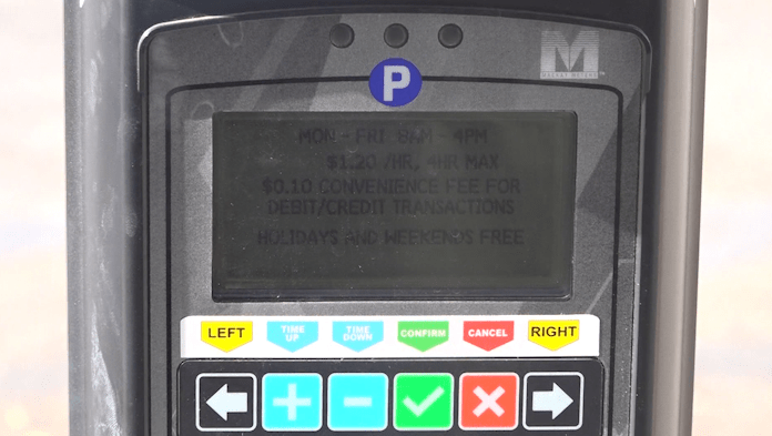 City raises downtown parking meter rates, adjusts time limits