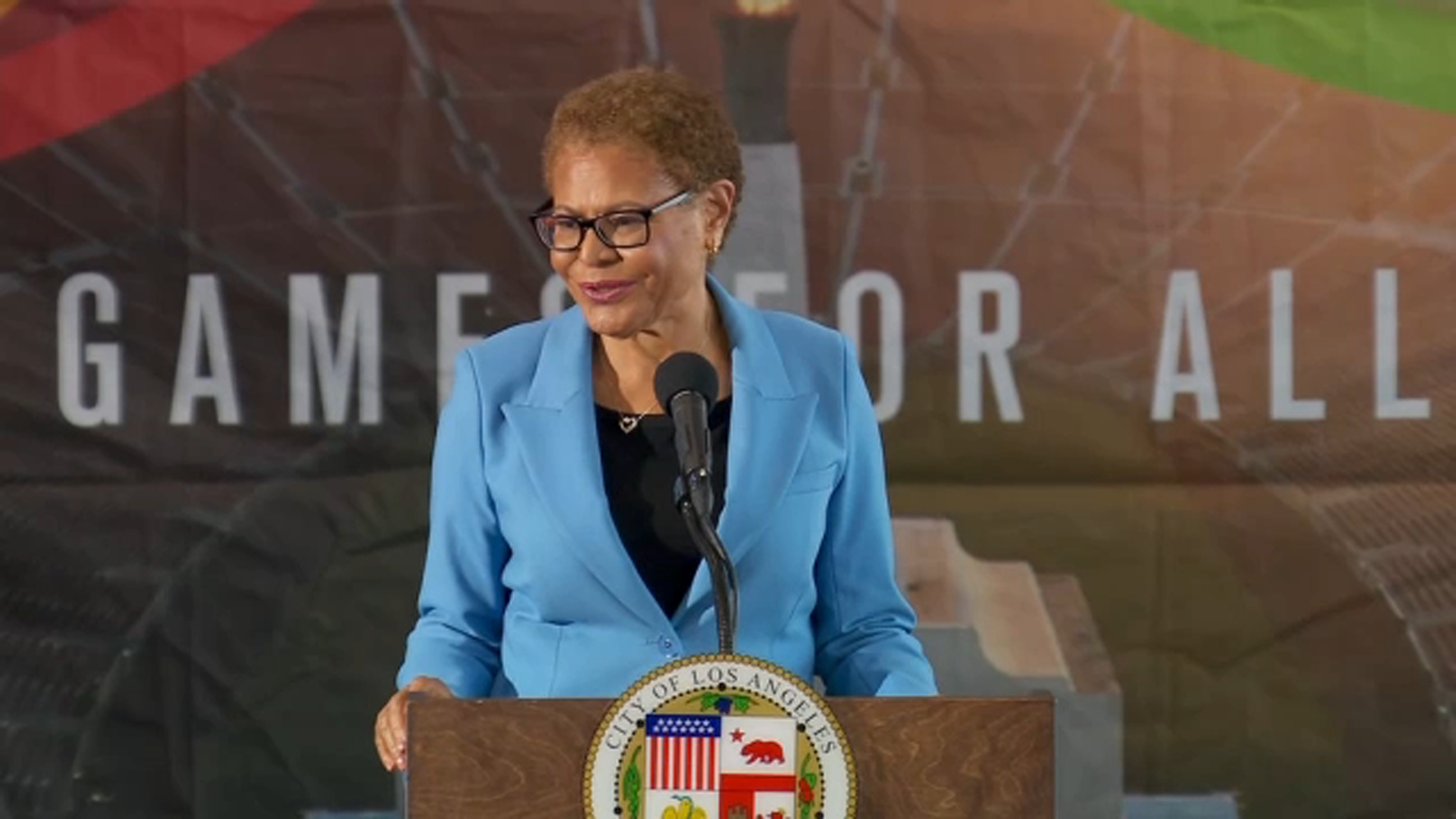 Mayor Bass delivers State of the City speech on LA's prep for big ...