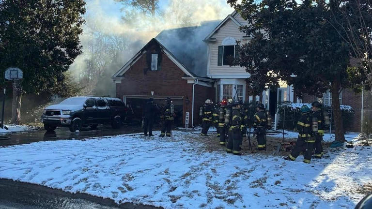 Fire crews respond to house fire, separate crash near Dutch Fork