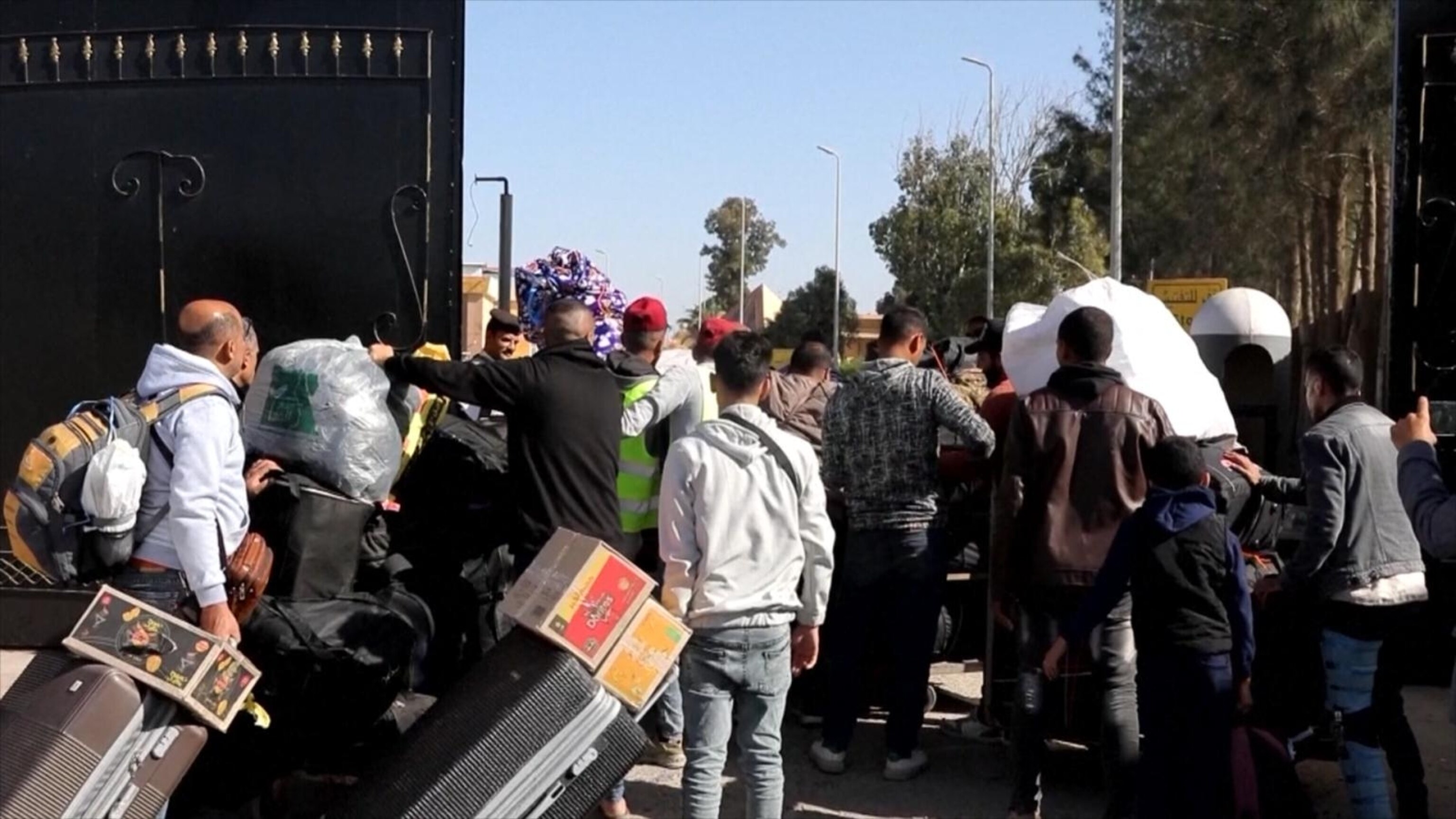 Rafah border crossing partially reopens
