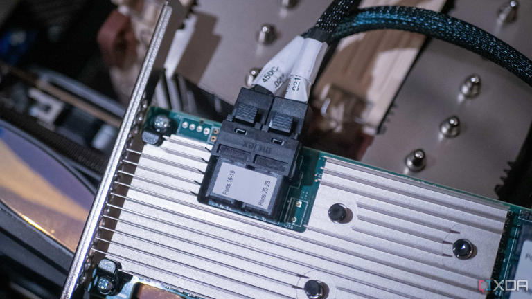 A $30 card pulled from an old server gave my PC eight more SATA drives ...