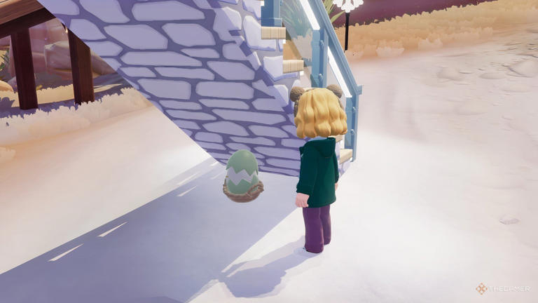 Where to find onsen egg promise treasure hunt egg for day 3 in Heartopia