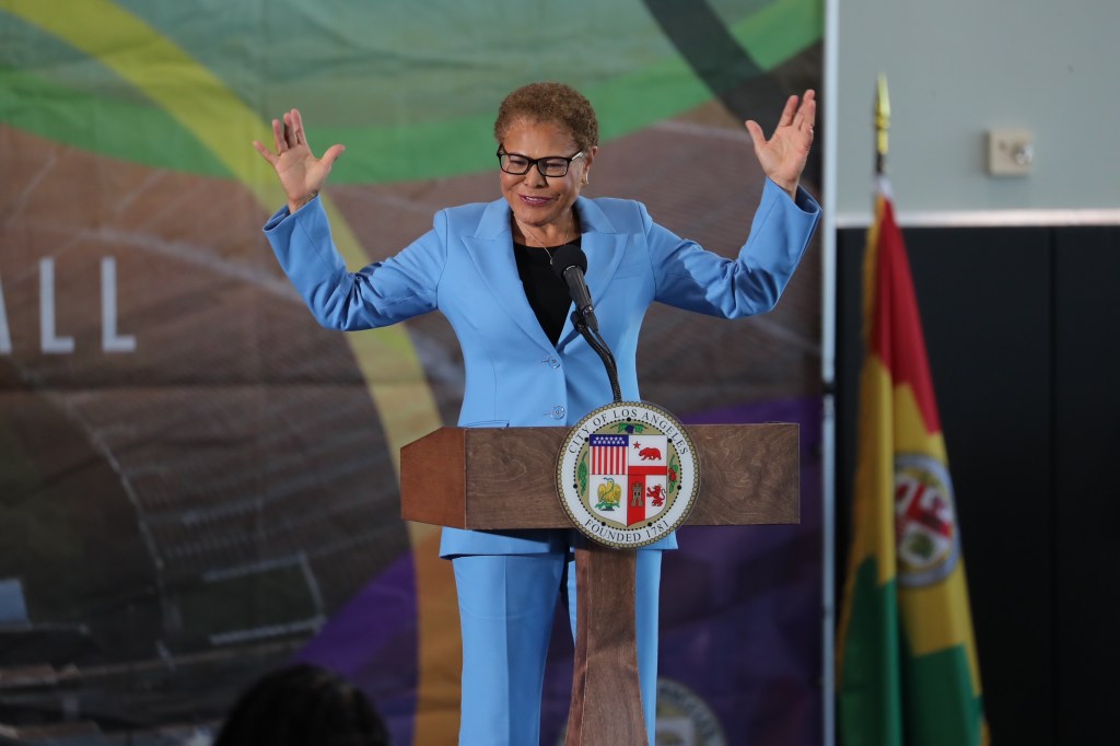 Mayor Karen Bass breaks tradition with State of the City speech away ...