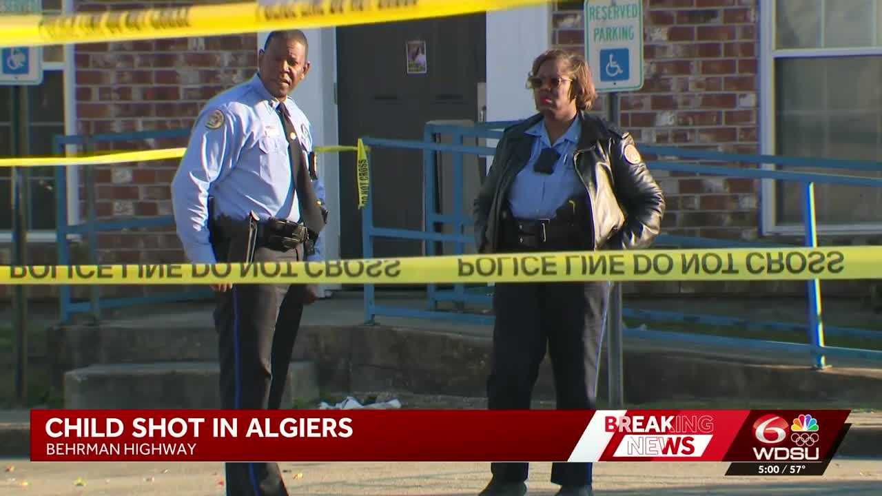 7-year-old boy shot in Algiers while riding bike is stable, NOPD says