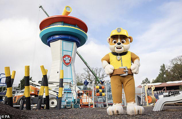 Major UK theme park unveils first look at its new £15m Paw Patrol Land