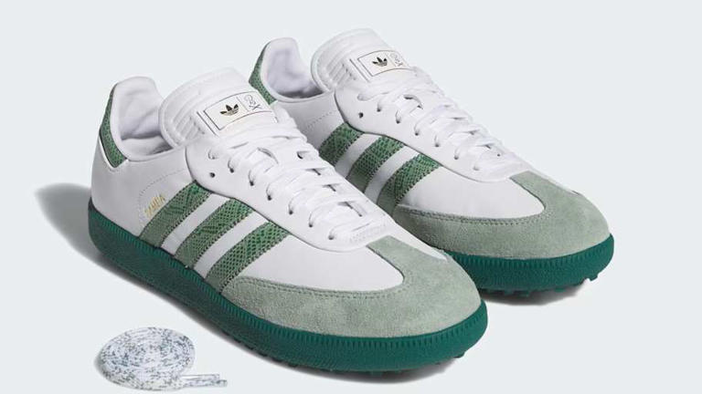Barstool's Adidas Samba golf shoes tee off the Phoenix Open