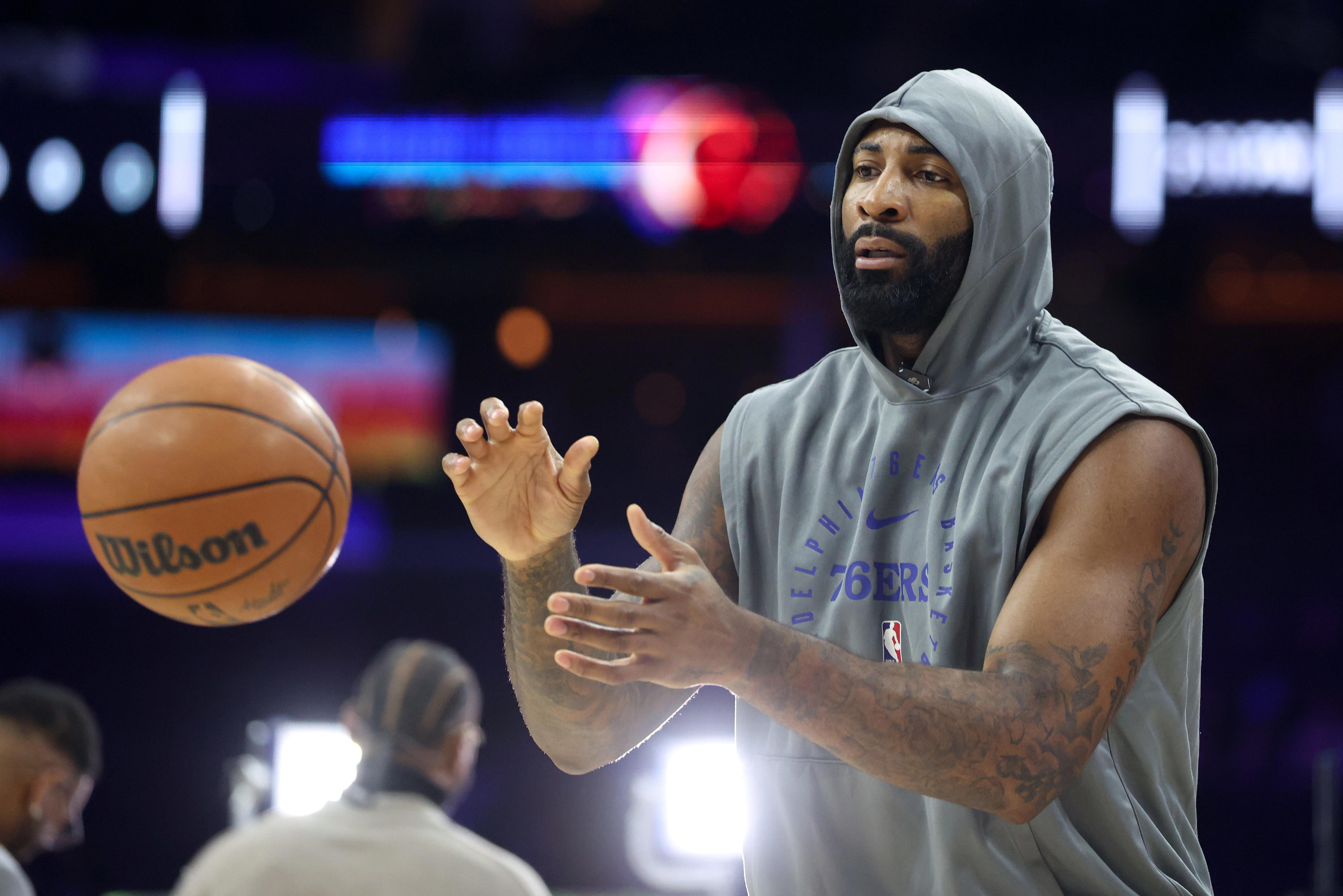 Sixers big man Andre Drummond addresses trade rumors, Paul George