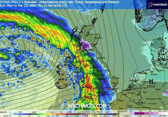 Britain braced for rare weather phenomenon in two English counties