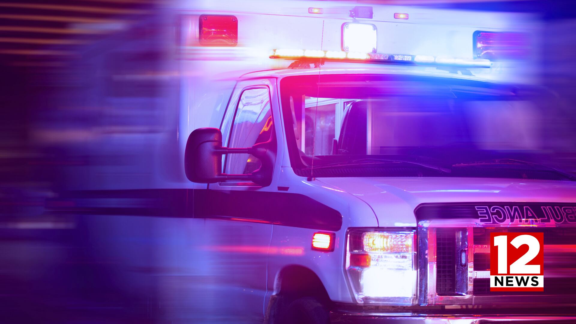 73-year-old hospitalized after crash into utility pole