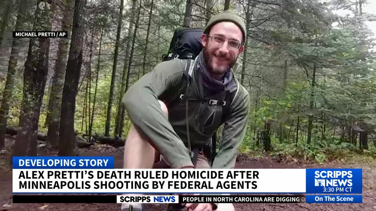 Alex Pretti’s death ruled homicide after Minneapolis shooting by ...