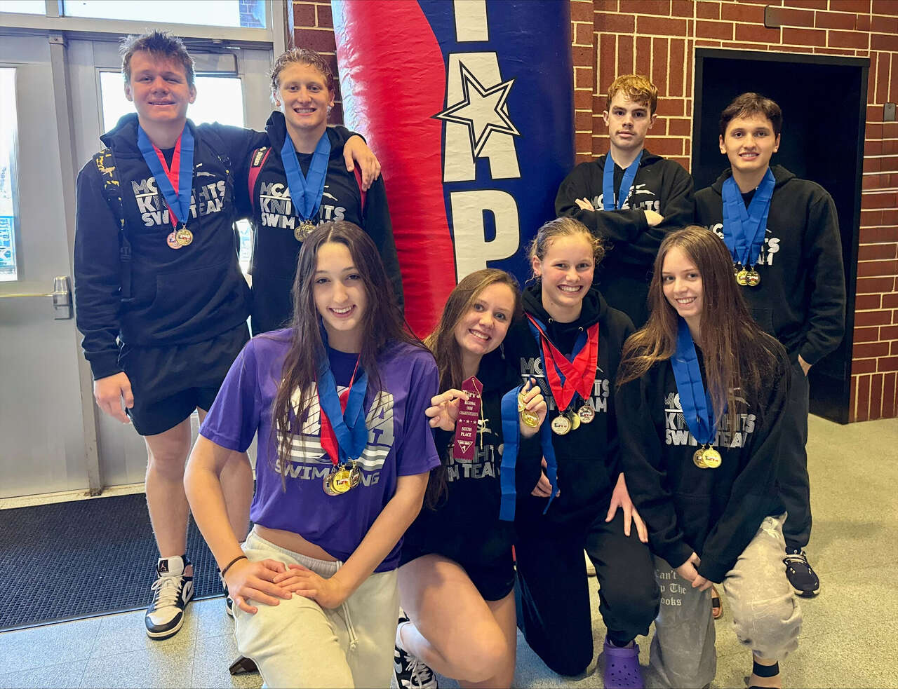 Midland swimmers excel at TAPPS regionals, qualify for state