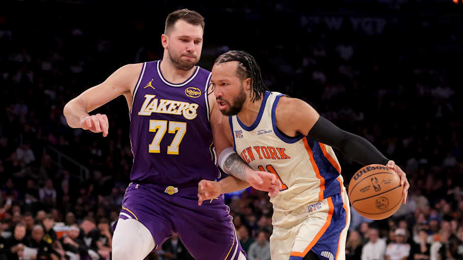 Jalen Brunson says it's 'weird' Luka Doncic isn't with Mavericks after ...