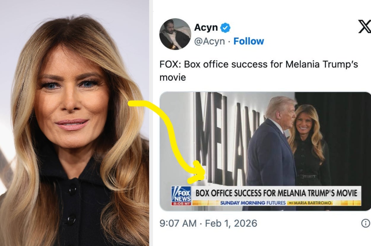 Fox News labeled Melania Trump's documentary an opening weekend success ...