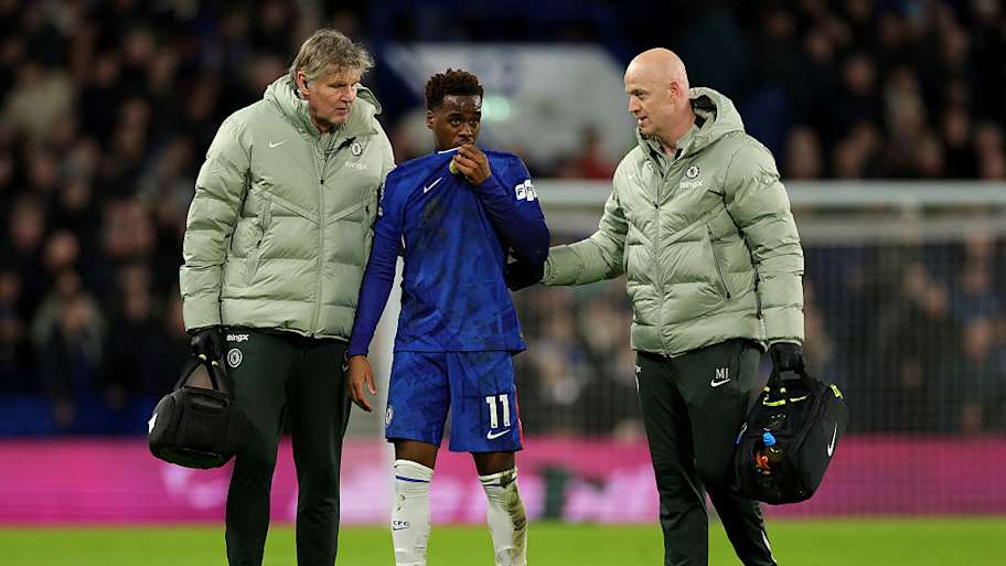 Jamie Gittens was forced off at the weekend. | Darren Walsh/Chelsea FC/Getty Images